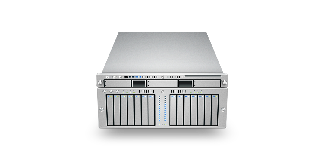 19 Zoll Server-Element des Apple Xserve